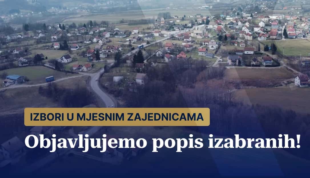 Objavljeni rezultati: Ovo su novi predsjednici mjesnih zajednica u Vitezu